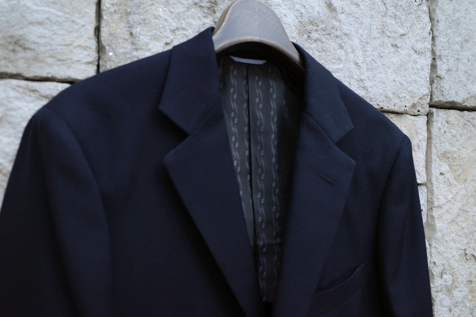 KENNETH FIELD(ケネスフィールド) / 60s SPORTS COAT -NAVY- | Signs