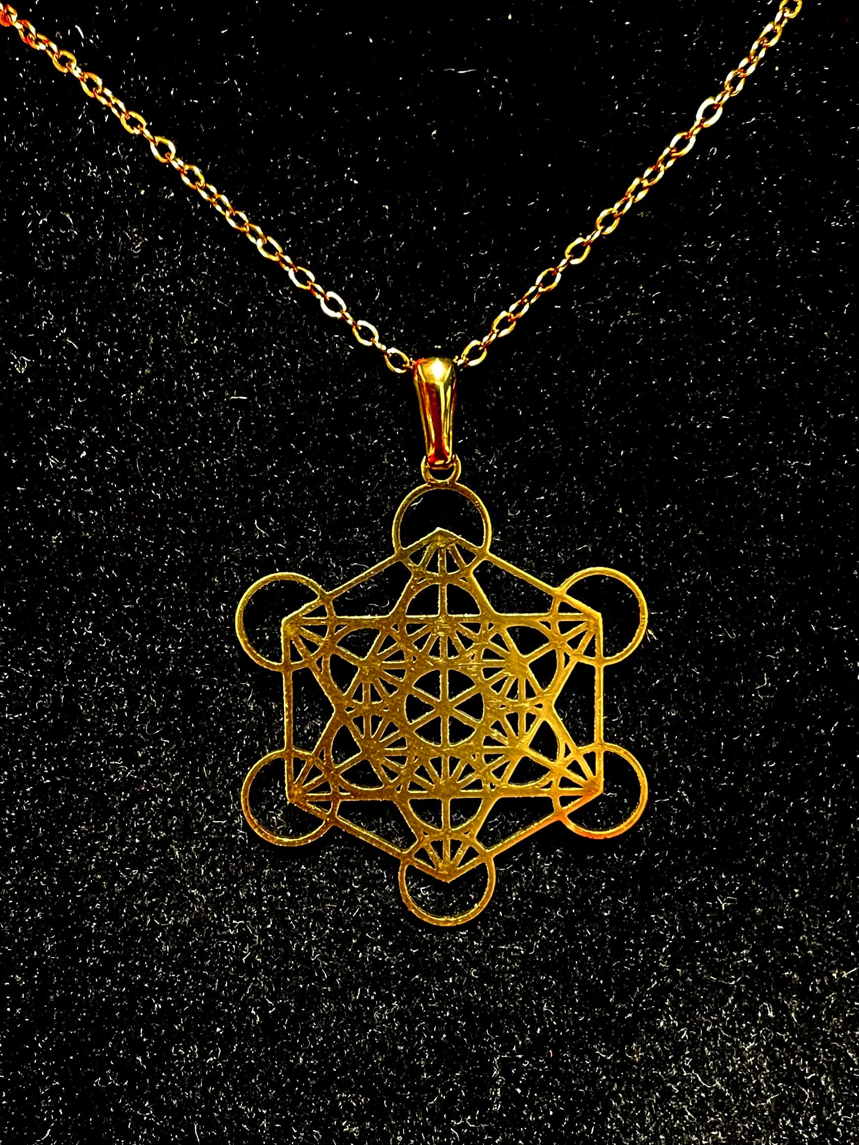 1) 古代の叡智・現代科学の融合!「メタトロンキューブ」ステンレスPT(タイプA)