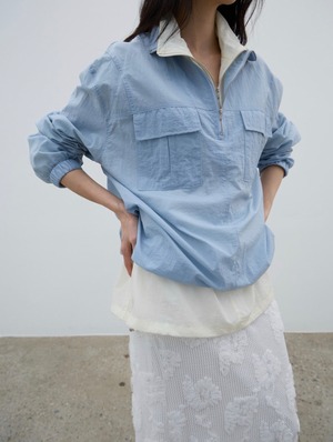 【即納】sheer anorak/2color