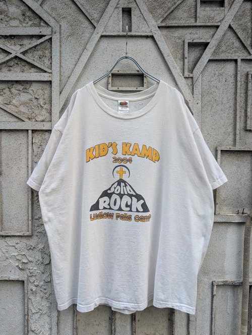 "KID'S KAMP 2004" print memorial tee