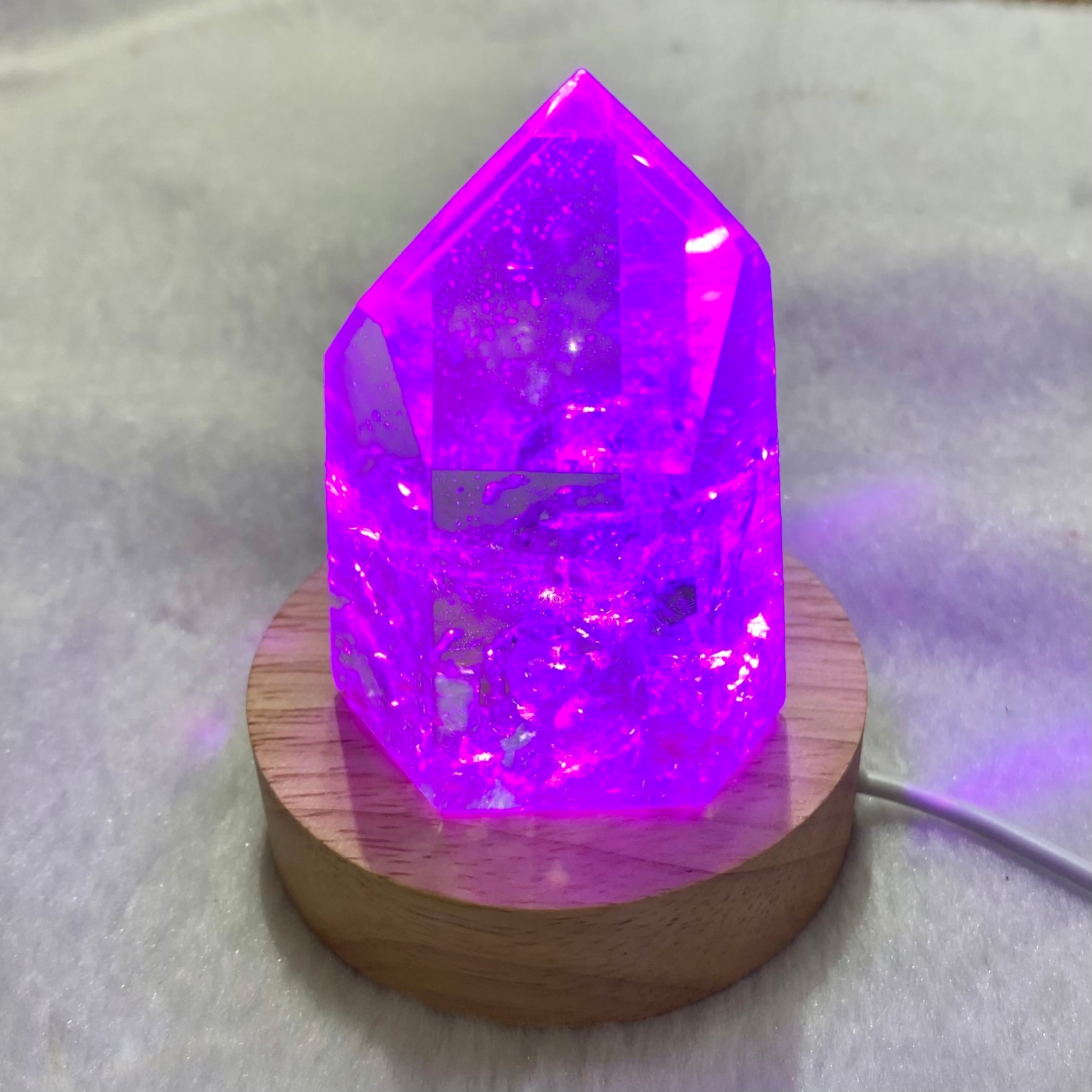 LEDライトスタンド(レインボー) | 石の魔法