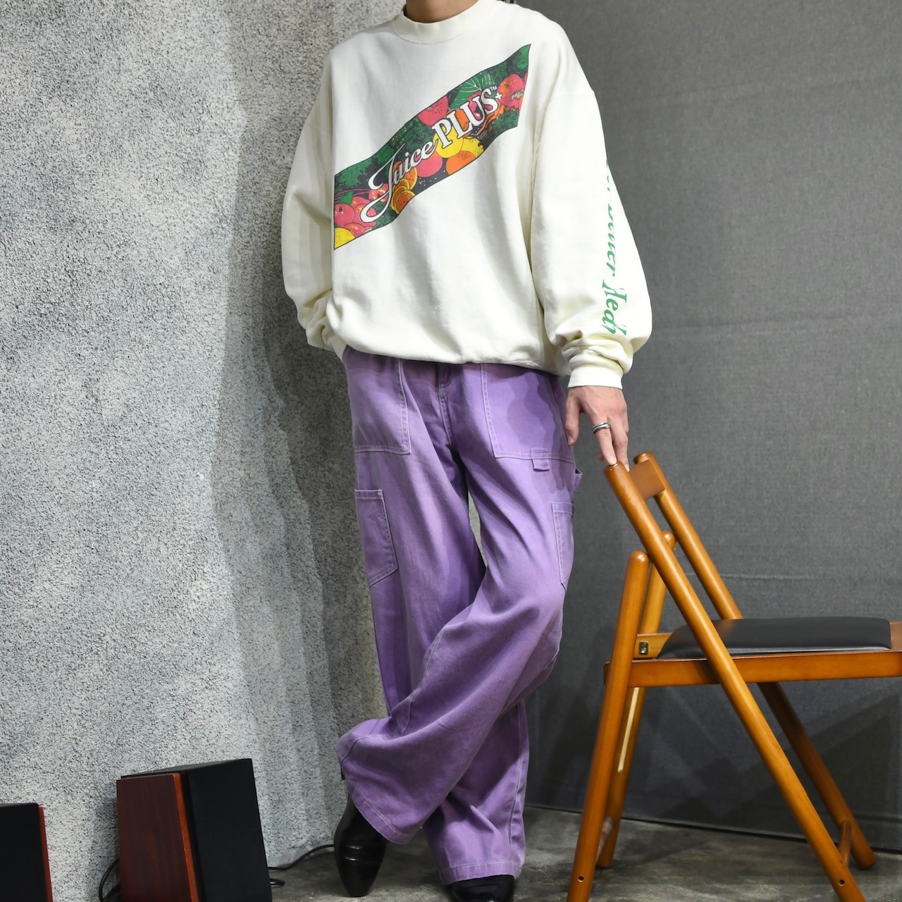Juice PLUS+ fruits and vegetables print sweat