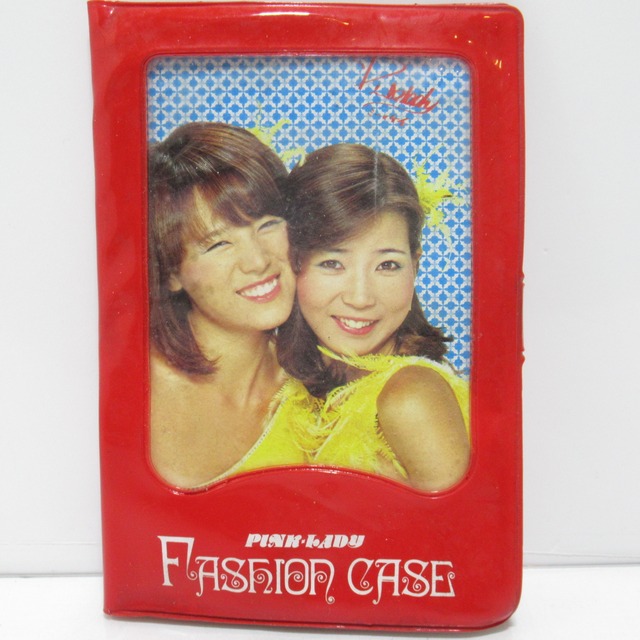 昭和レトロ　ファンシーバッグ　ファッションケース　ピンクレディ　レッド [#5]