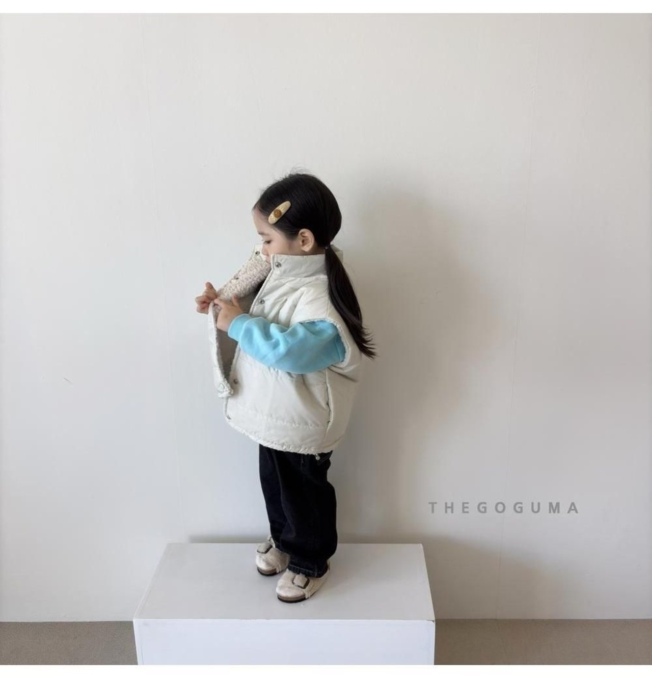 ザゴグマ / THE GOGUMA / ダンブルぺディングベスト / 韓国子供服 / ジュニア / 26winter〖取寄〗*JS~JL*