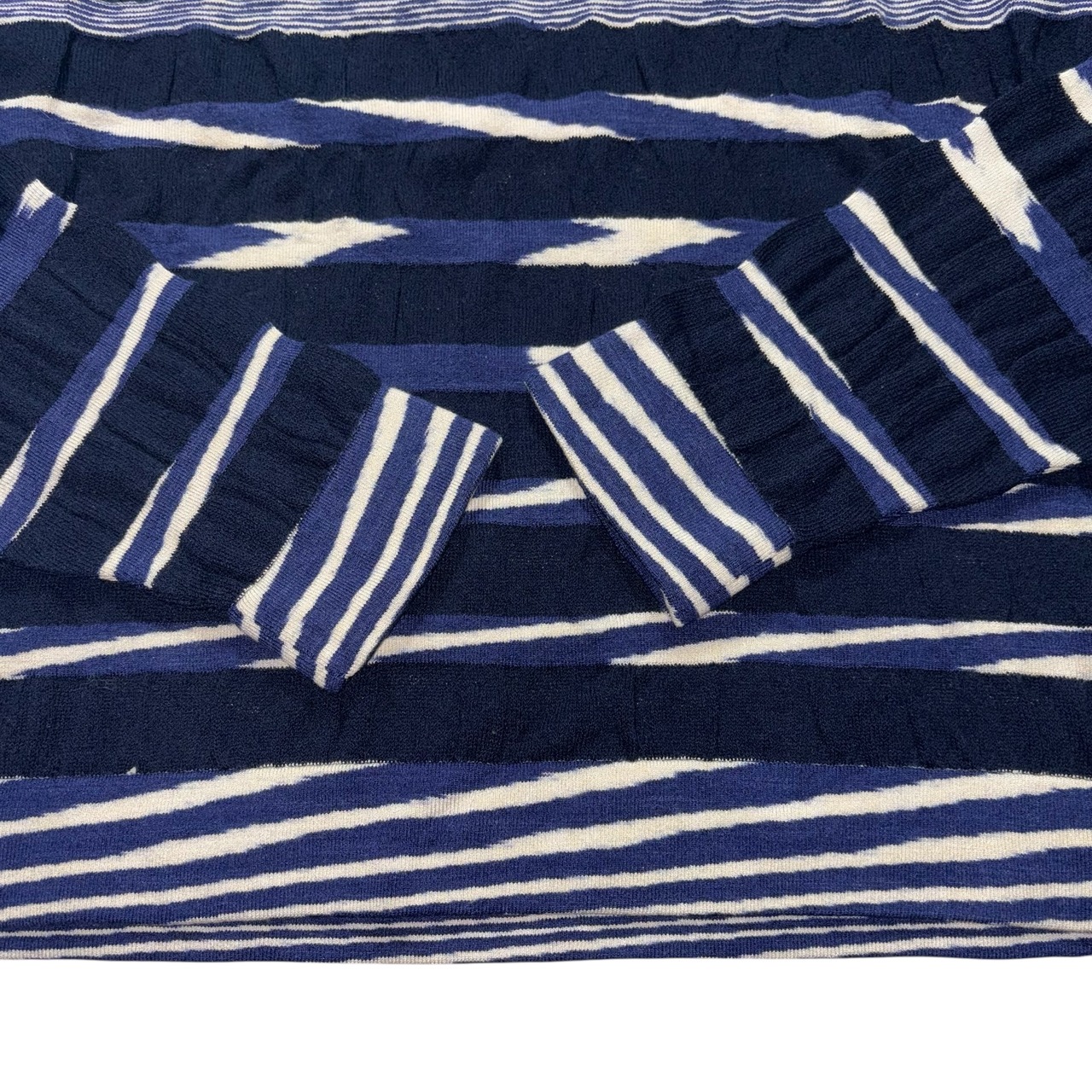 MISSONI pleats design knit pullover