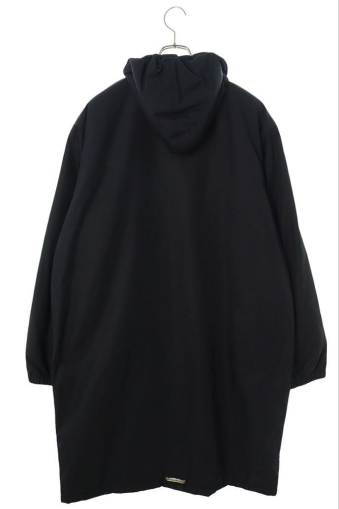 クロムハーツ ブラック スプリングコート　クロスパッチ クロムハーツ ブラック スプリングコート クロスパッチ クロムハーツ