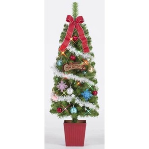 セットツリーマルチ(四角ポット付) ライトグリーン 120cm　【TRS00886】