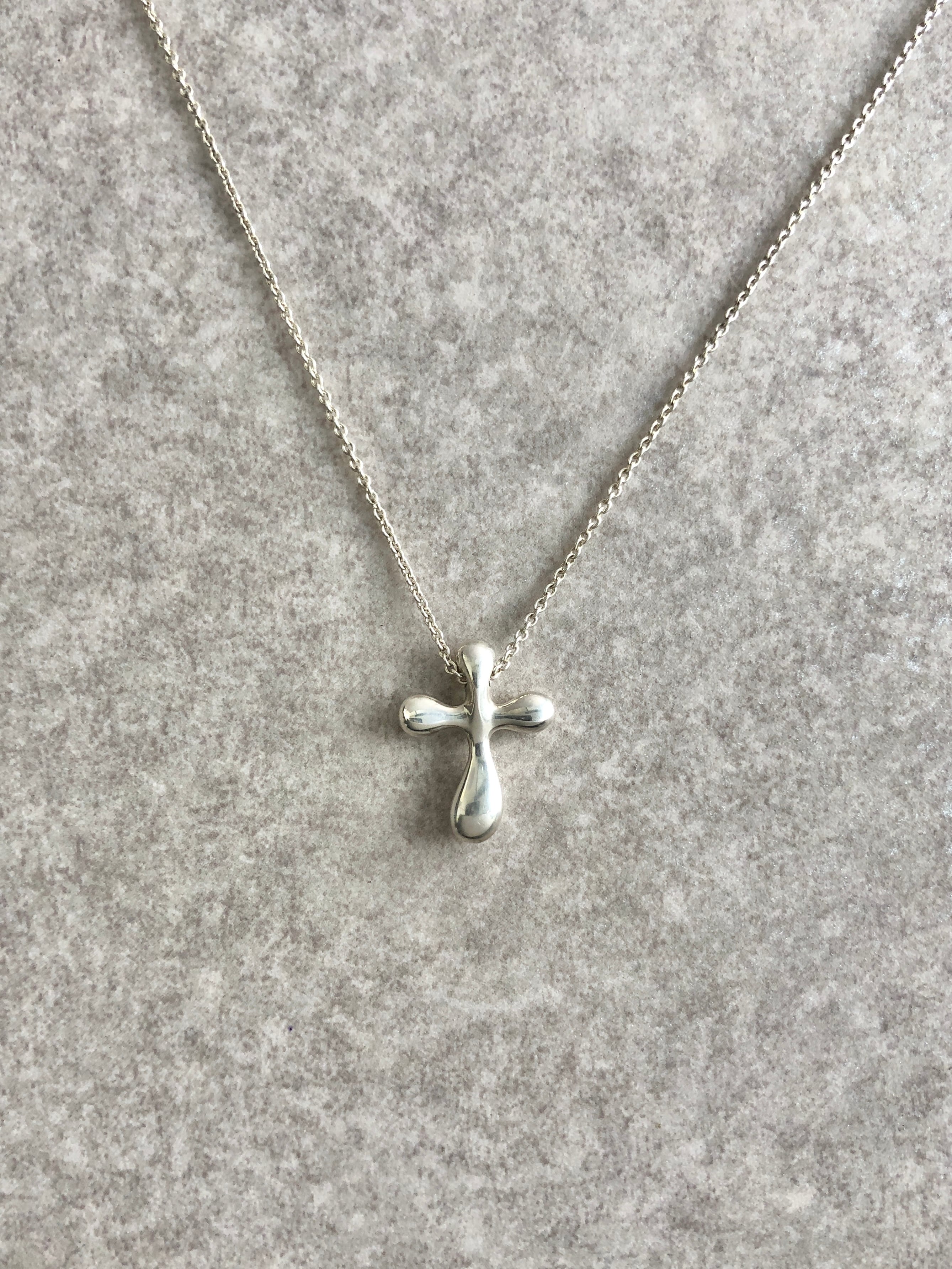 Tiffany & Co. ティファニー ネックレス シルバー クロス 925 vintage