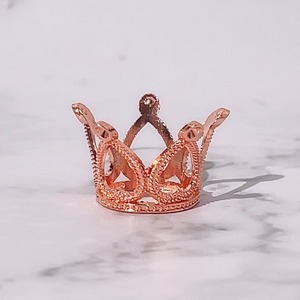 王冠のスフィアスタンド(ピンクゴールド)