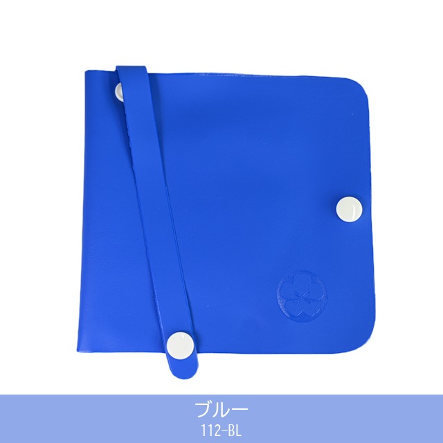 マスク収納ケース（個包装マスク付：30色）ブルー 112-BL
