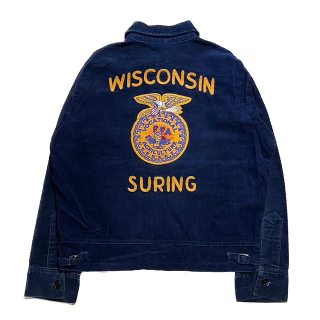 80s WISCONSIN FFA Jacket 42 size YKK | ib2