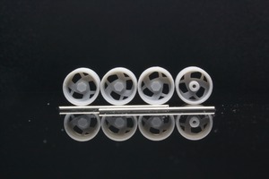 8.5mm BOYDS SAMURAI タイプ 3Dプリント ホイール 1/64 未塗装