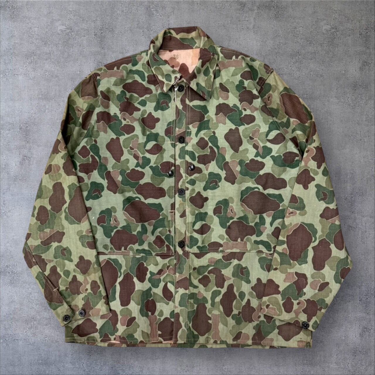 Dead Stock!!】40's U.S.M.C P-44 DuckHunter Kamo HBT Jacket | spike osu