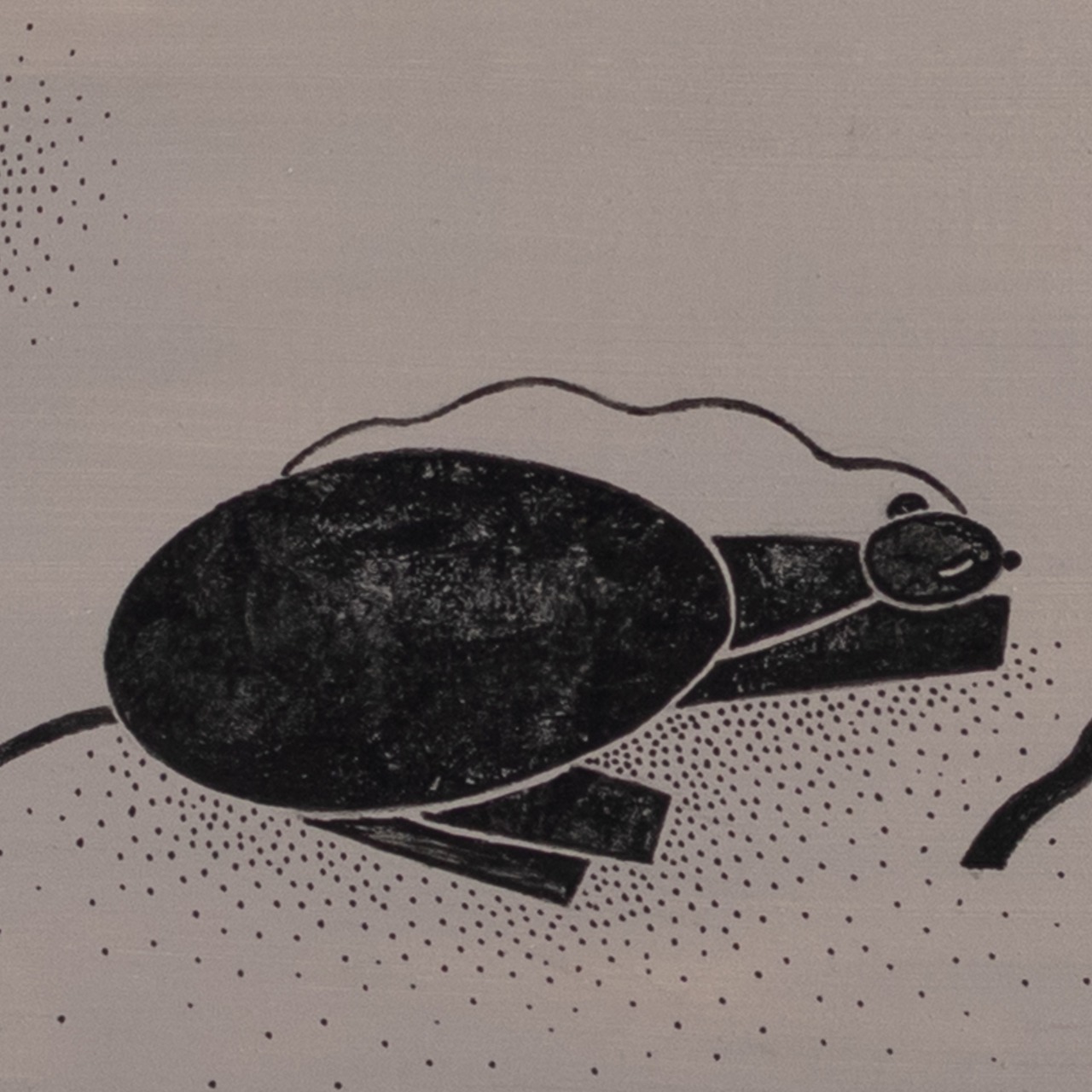 < ナカオハルカ > 原画「sleep well」