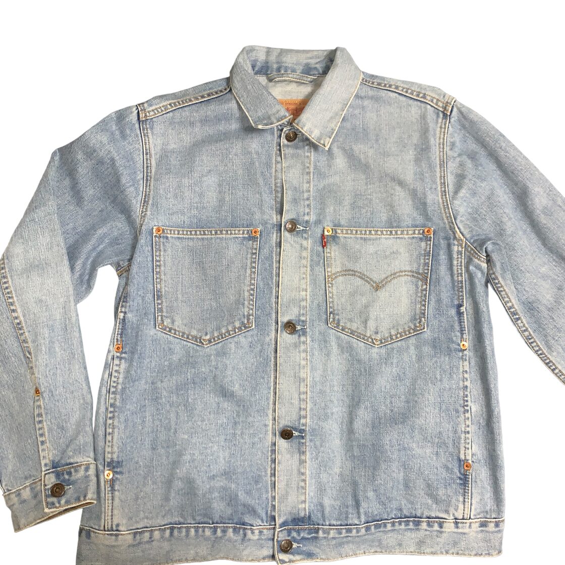00s EURO Levis ユーロリーバイス 70511 04デニムジャケット アイス 