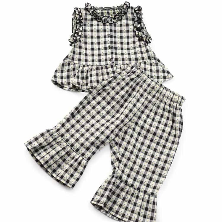 Girls Set Up【100-140cm】Black