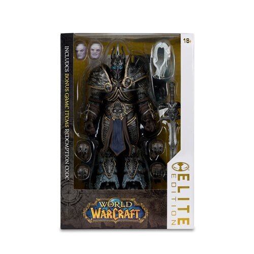 マクファーレントイズ　ワールドオブウォークラフト　the lichking McFarlane Toys World of Warcraft The Lich King McFarlane Elite