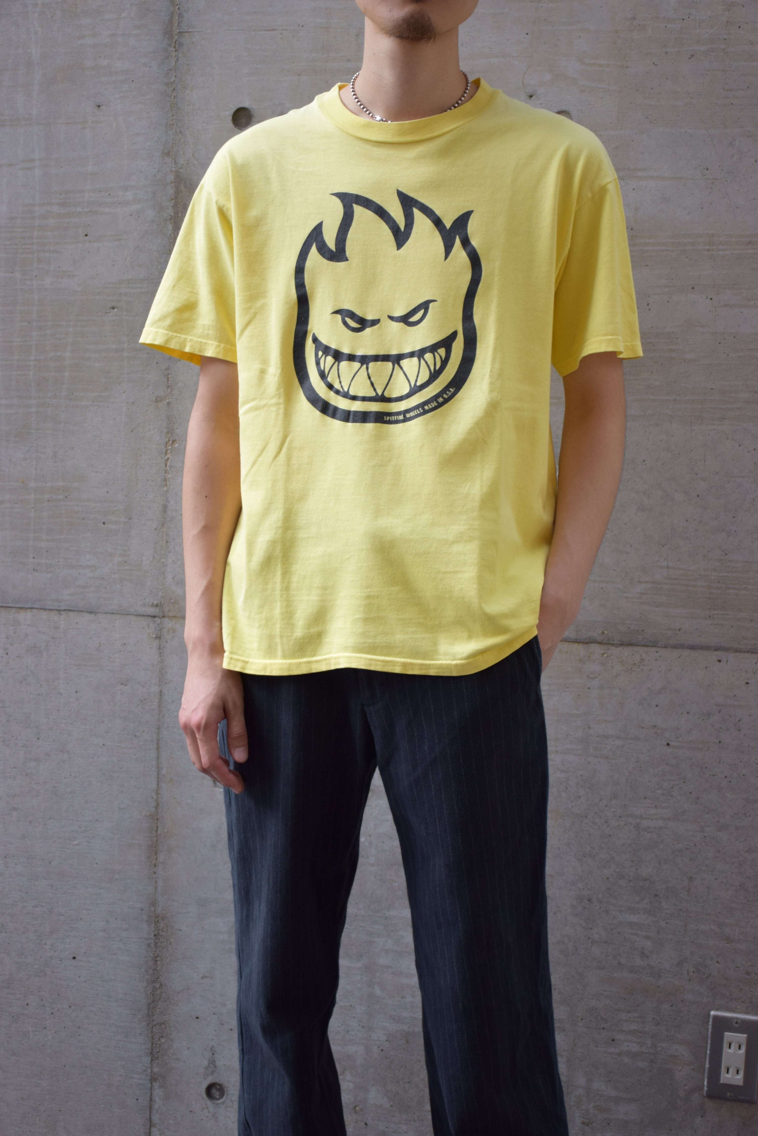 90's SPITFIRE/スピットファイア ビッグヘッドプリントTシャツ 90's SPITFIRE/スピットファイア ビッグヘッドプリントTシャツ