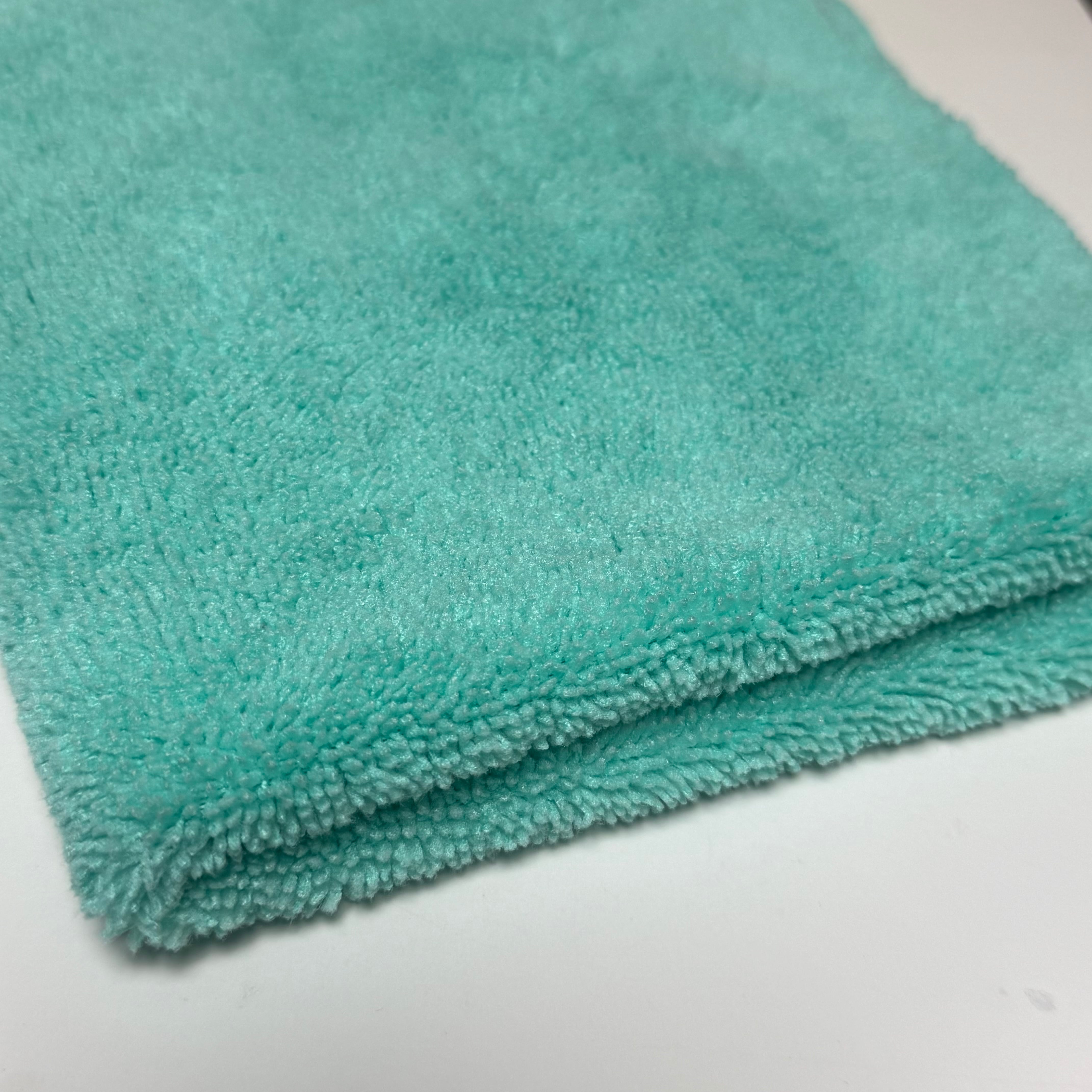 マイクロファイバータオル Infinite01 グリーン20枚（380GSM