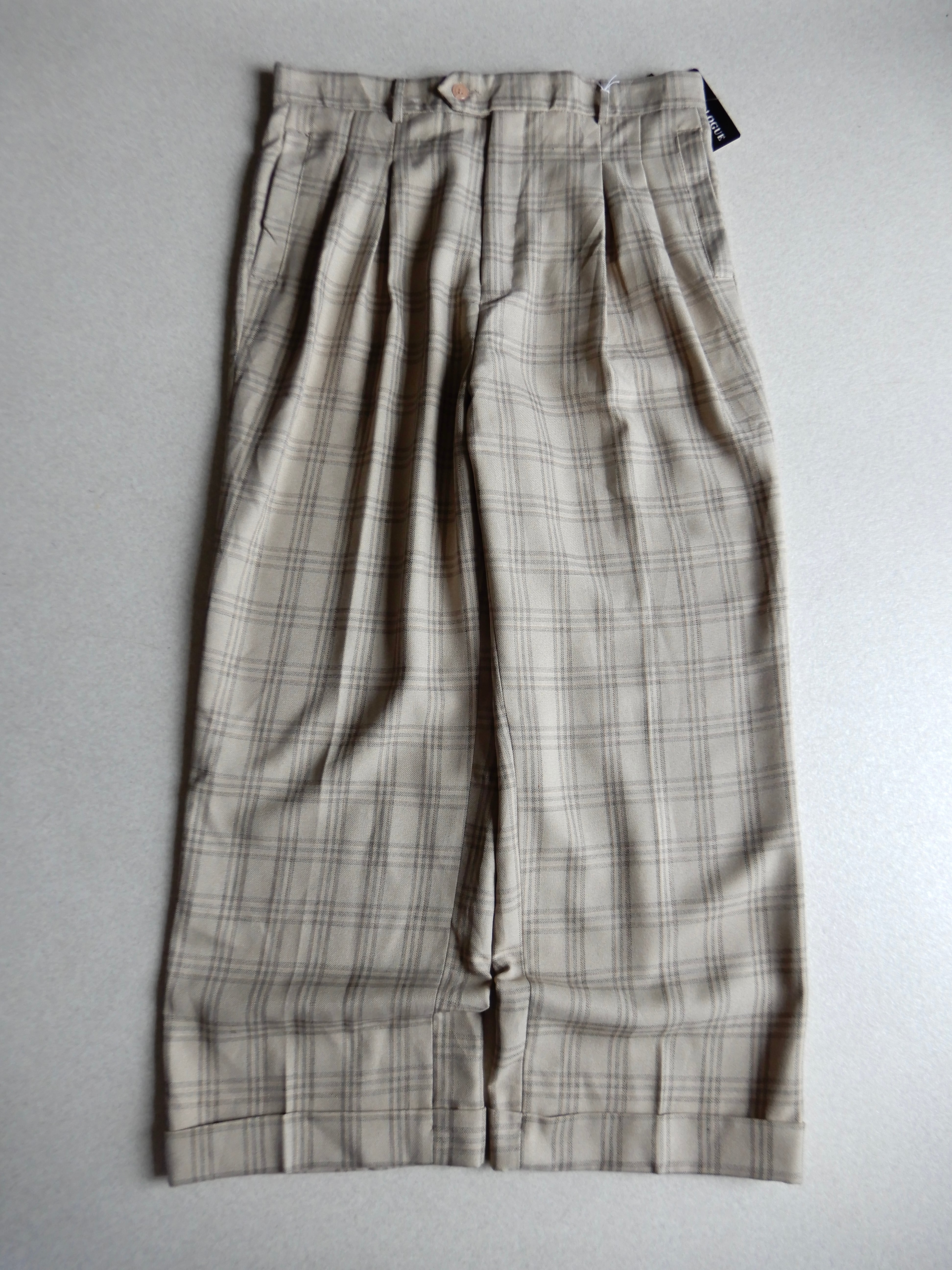 00s super wide check slacks / 極太チェックスラックス | farm