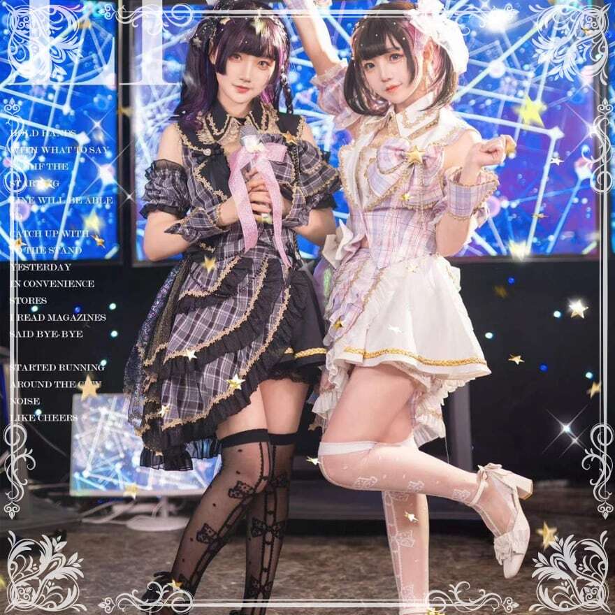 ライブ キラキラ アイドル衣装 ステージ衣装 イベント衣装 アイドル服 撮影会 コンカフェ ドレス 地下アイドル 秋葉原系 ロリータ