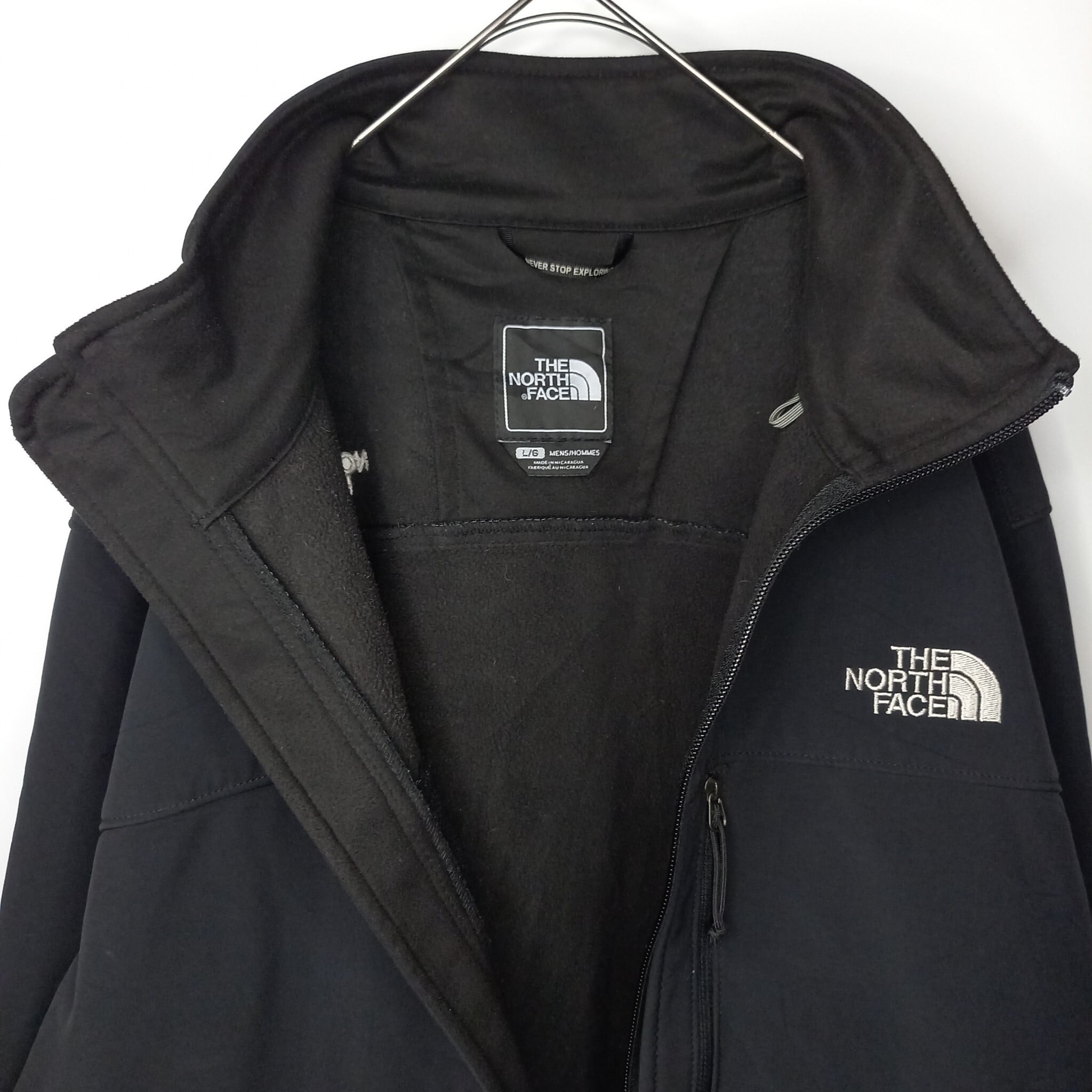 ノースフェイス ソフトシェル ジャケット フリース 裏起毛 シンチラ