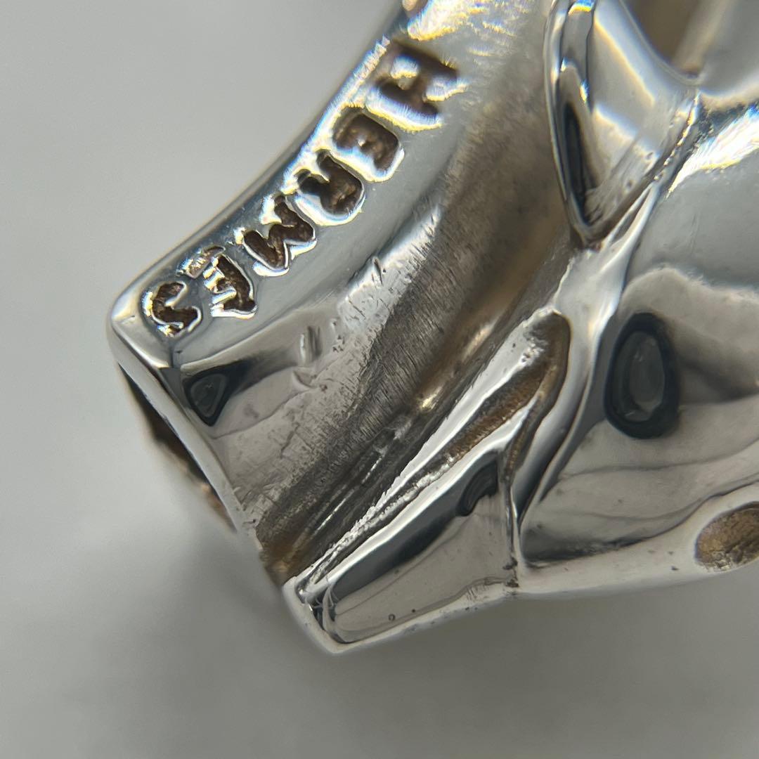 エルメス HERMES イルカモチーフ キーリング SV ヴィンテージ 希少