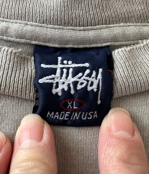-Stussy- Vintage 90s XL T-shirt
