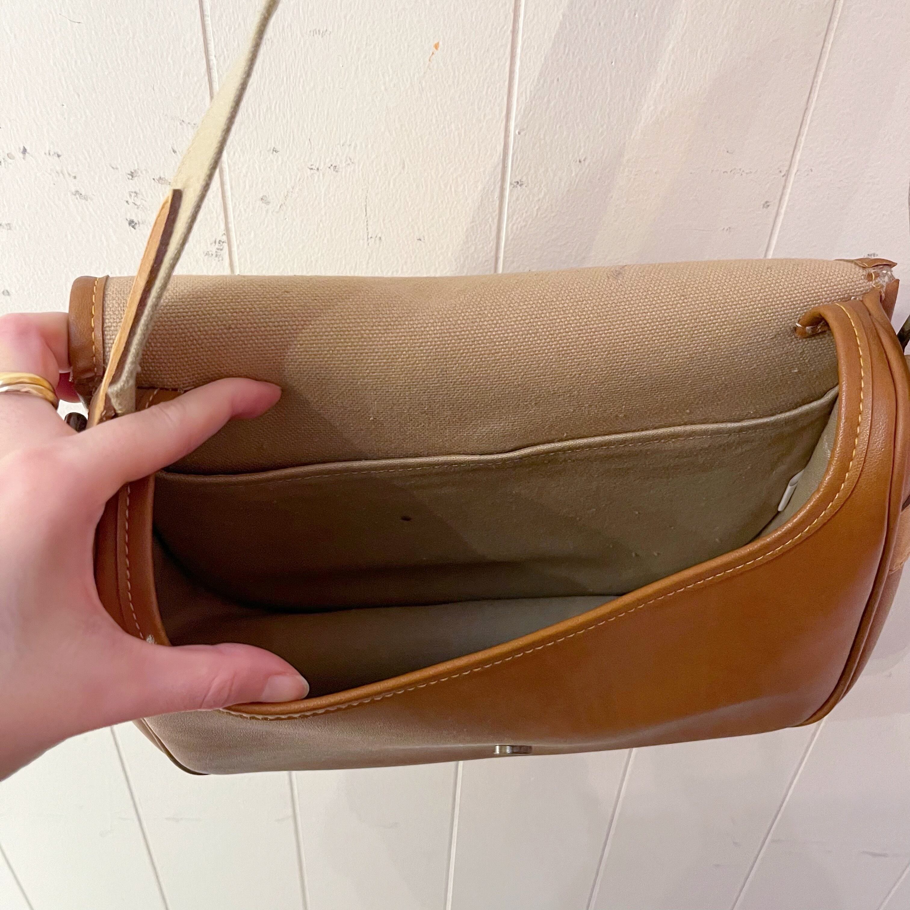 sac / beige brown shoulder bag