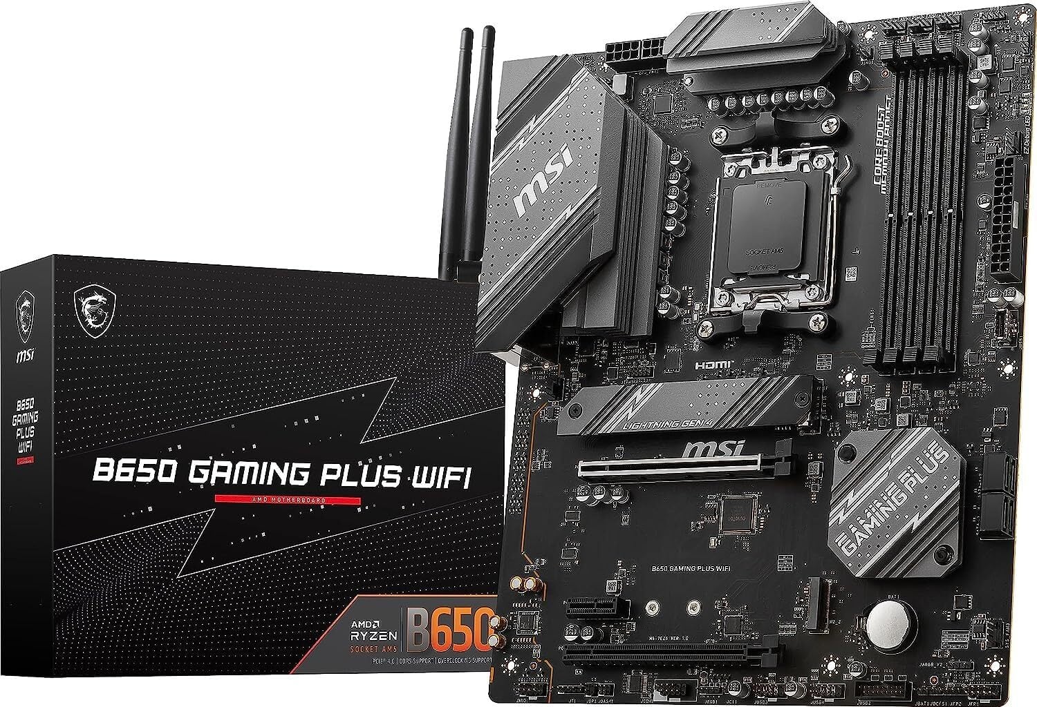 MSI マザーボード B650 GAMING PLUS WIFI AMD Ryzen 7000/9000
