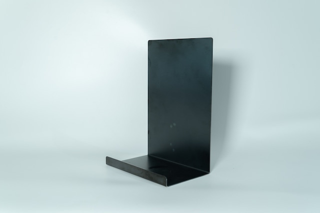 Pillar Shelf -L- BK/棚受けレール用金具/シェルフ/ディスプレイ/店舗什器