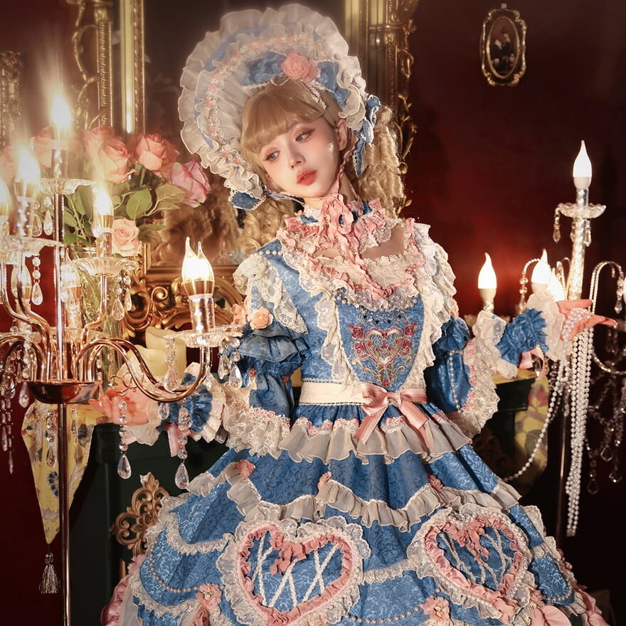 ゴスロリ通販 With U スイートロリィタ 甘ロリ 4点フルセット Princess