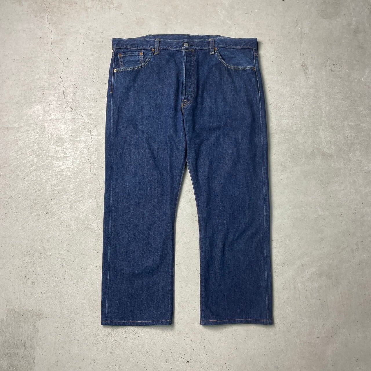 00年代 Levi's リーバイス 501 復刻 黒カンヌキ ストレート デニム
