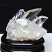 水晶 クラスター マダガスカル産 台座付属 水晶 原石 一点物 182-9354