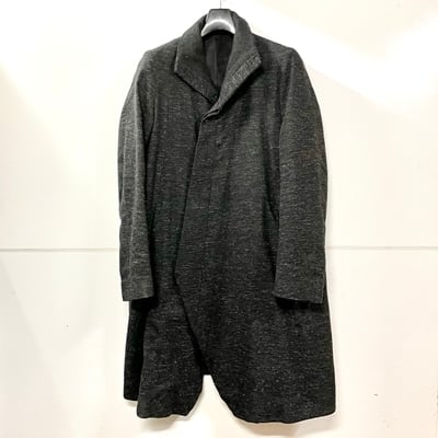 JULIUS ユリウス 18AW SEAMED EDGE COAT コート チャコール 1【表参道t02】 | ブランド古着Brooch  powered by BASE