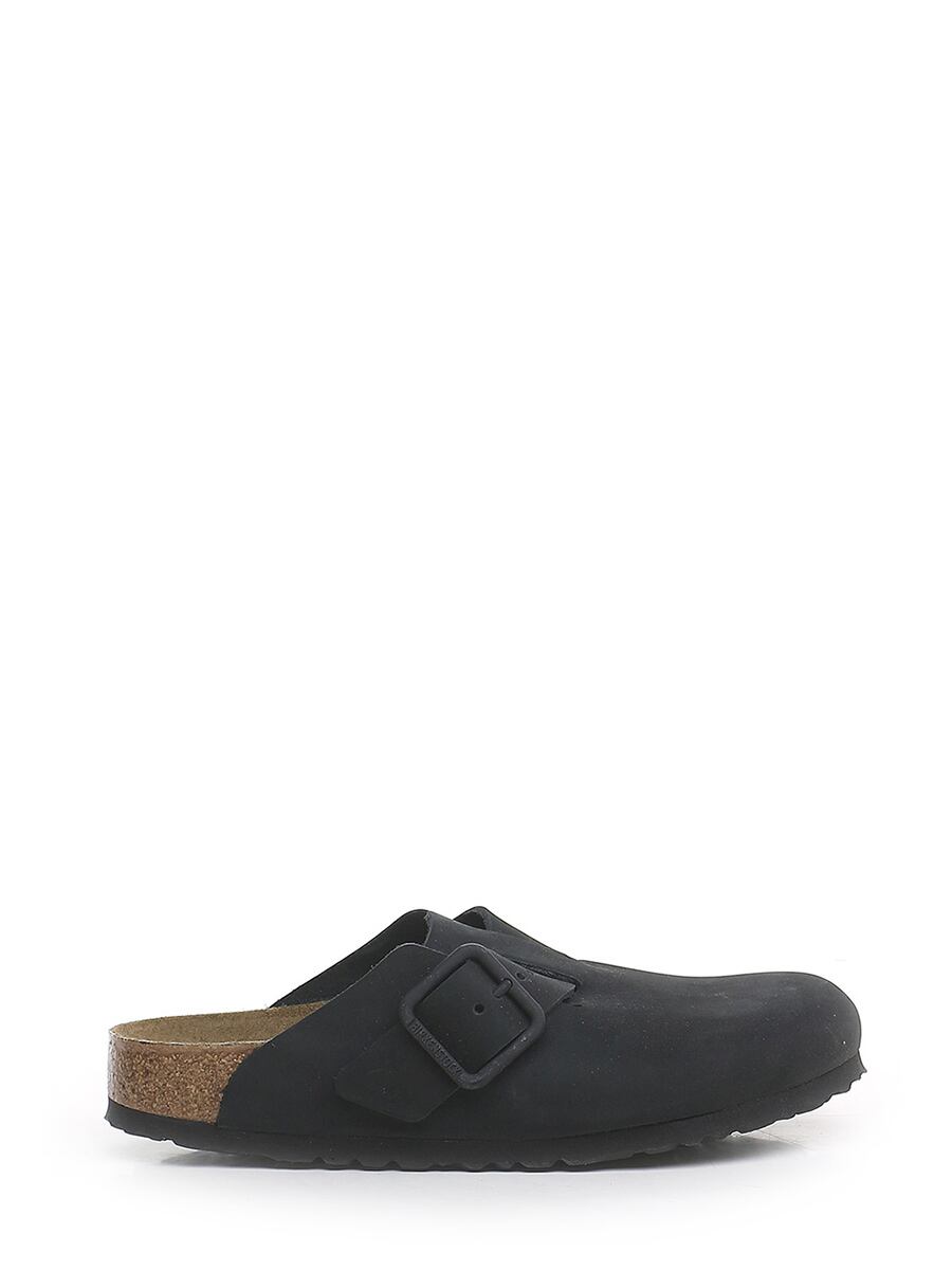 BIRKENSTOCK レディース ローファー レザー・ラバー 黒
