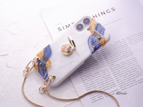 #Nuit Étoilée　ハンドペイントのスマホケース（iPhone / Android)