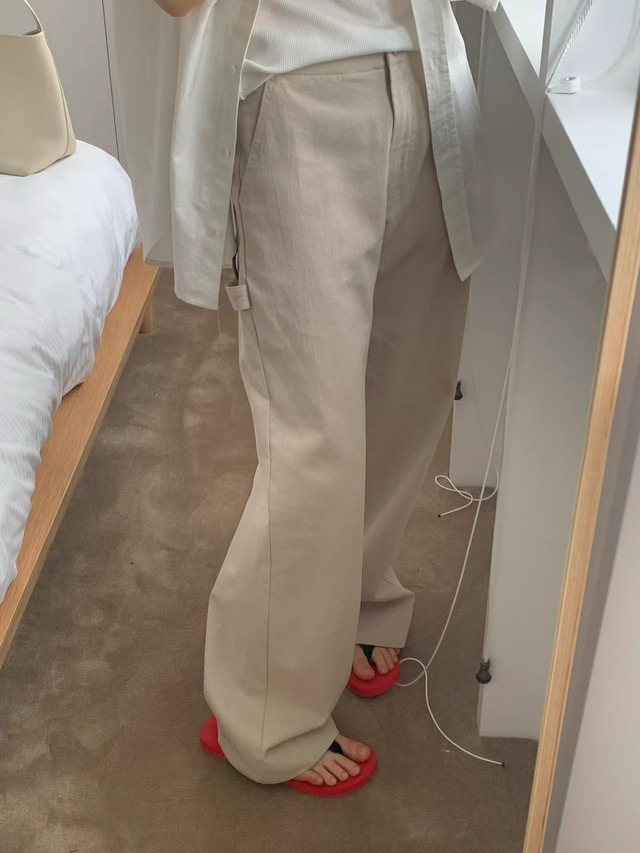 (OUNCE) grand washing carpenter pants / 2color