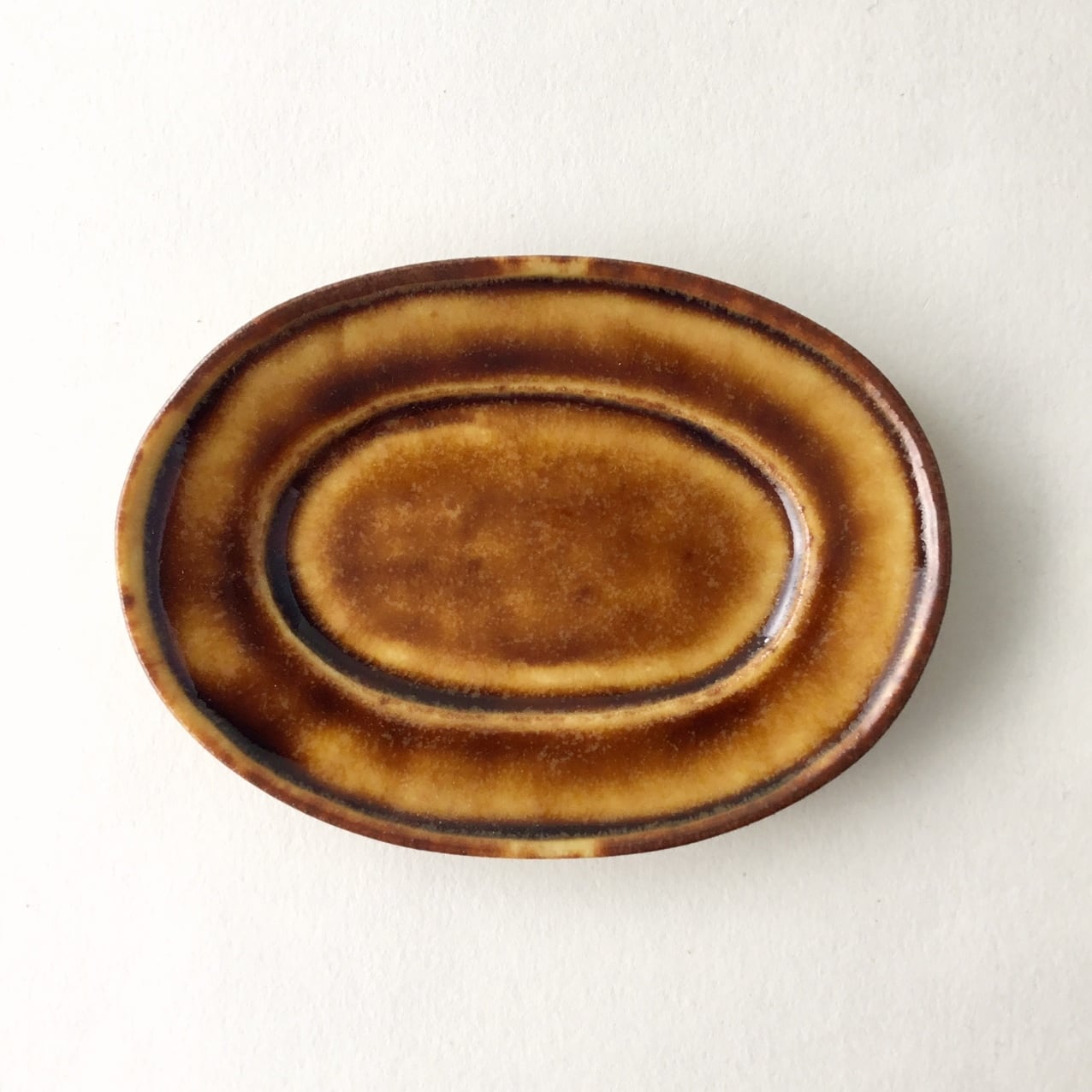 24/z5 飴釉薬 豆皿 【公式通販】