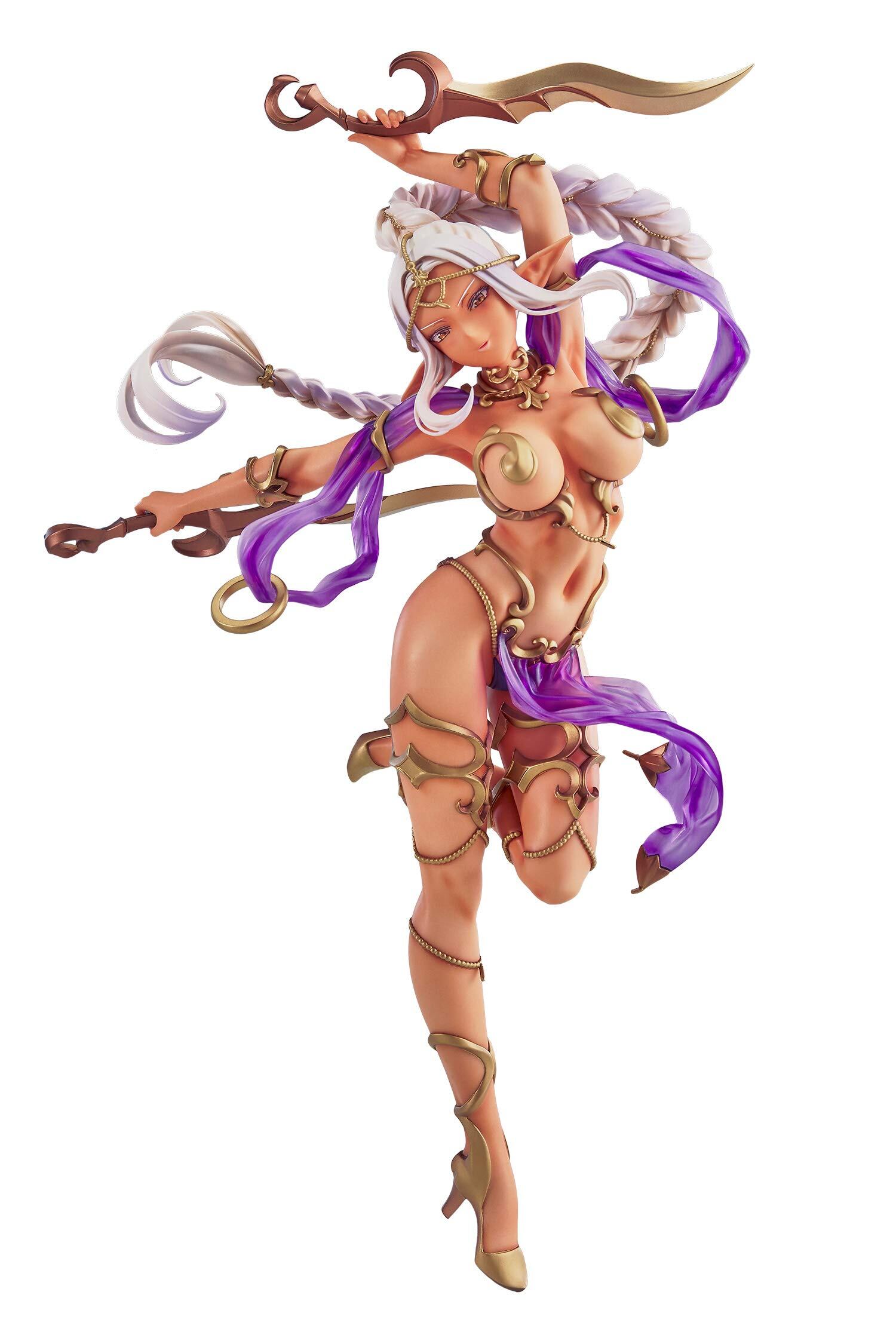 【在庫処分】ヴェルテクス・オリジナルズ ダークエルフ村 第1村人 ナティガル 1/6スケール PVC/ABS製 塗装済み 完成品 フィギュア