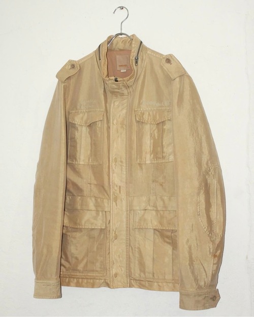 00s DIESEL "M-65 type" Gold Shell Military Jacket