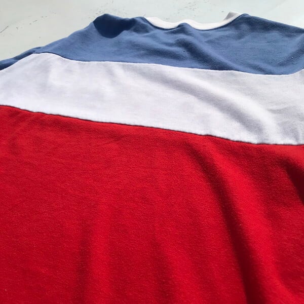 70's 80's HONDA ホンダ モトクロスシャツ TEAM HONDA トリコロール