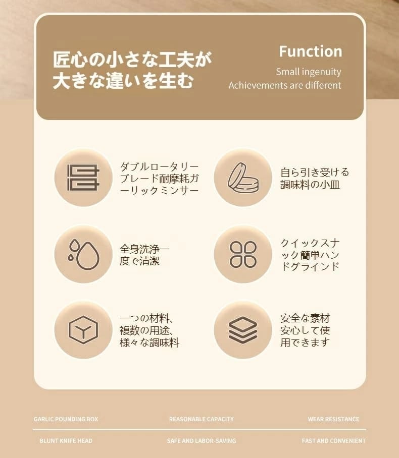 J99 .【2個セット】ガーリックツイスター にんにく潰し器 回転式