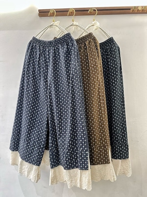 コットン花柄 ペチパンツ 3col Y 260036