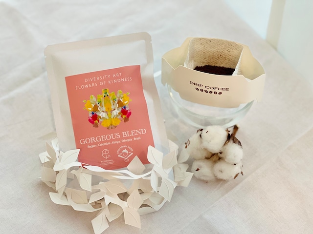 【珈琲美術館】やさしさの花 LOVE Cafe latte 100g