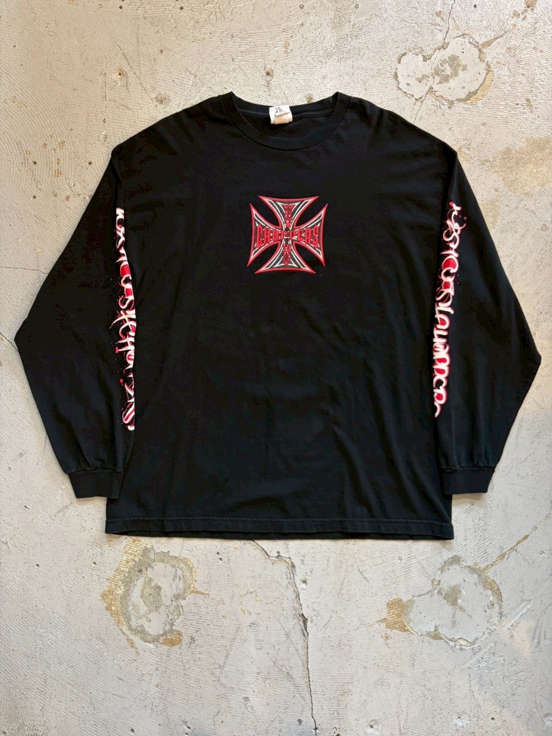 VINTAGE WEST COAST CHOPPERS 両面プリント L/S T-SHIRT | vintage