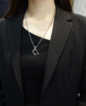 BOW BALL CHAIN NECKLACE / ボウ ボールチェーンネックレス