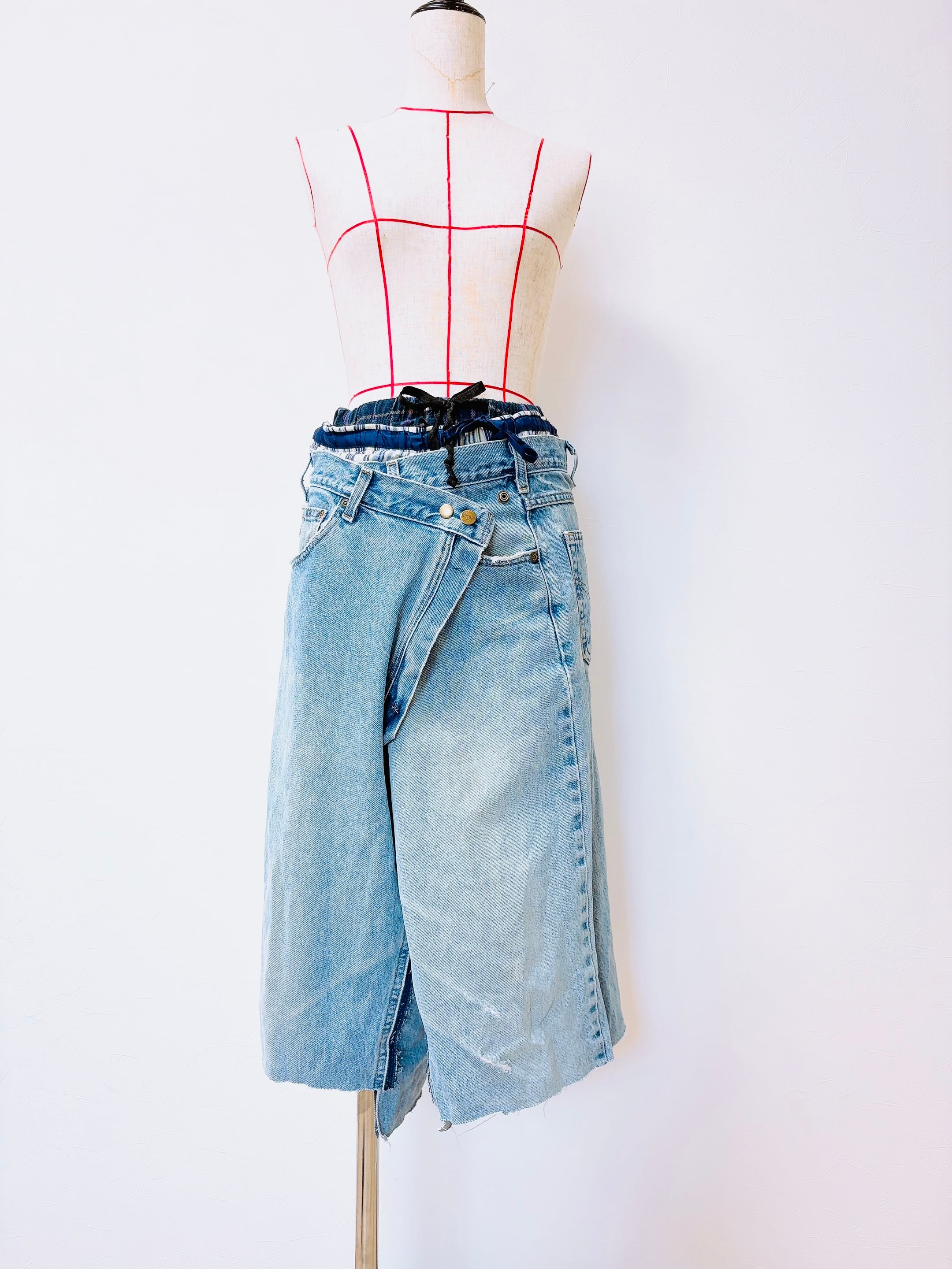 Remade half pants セット