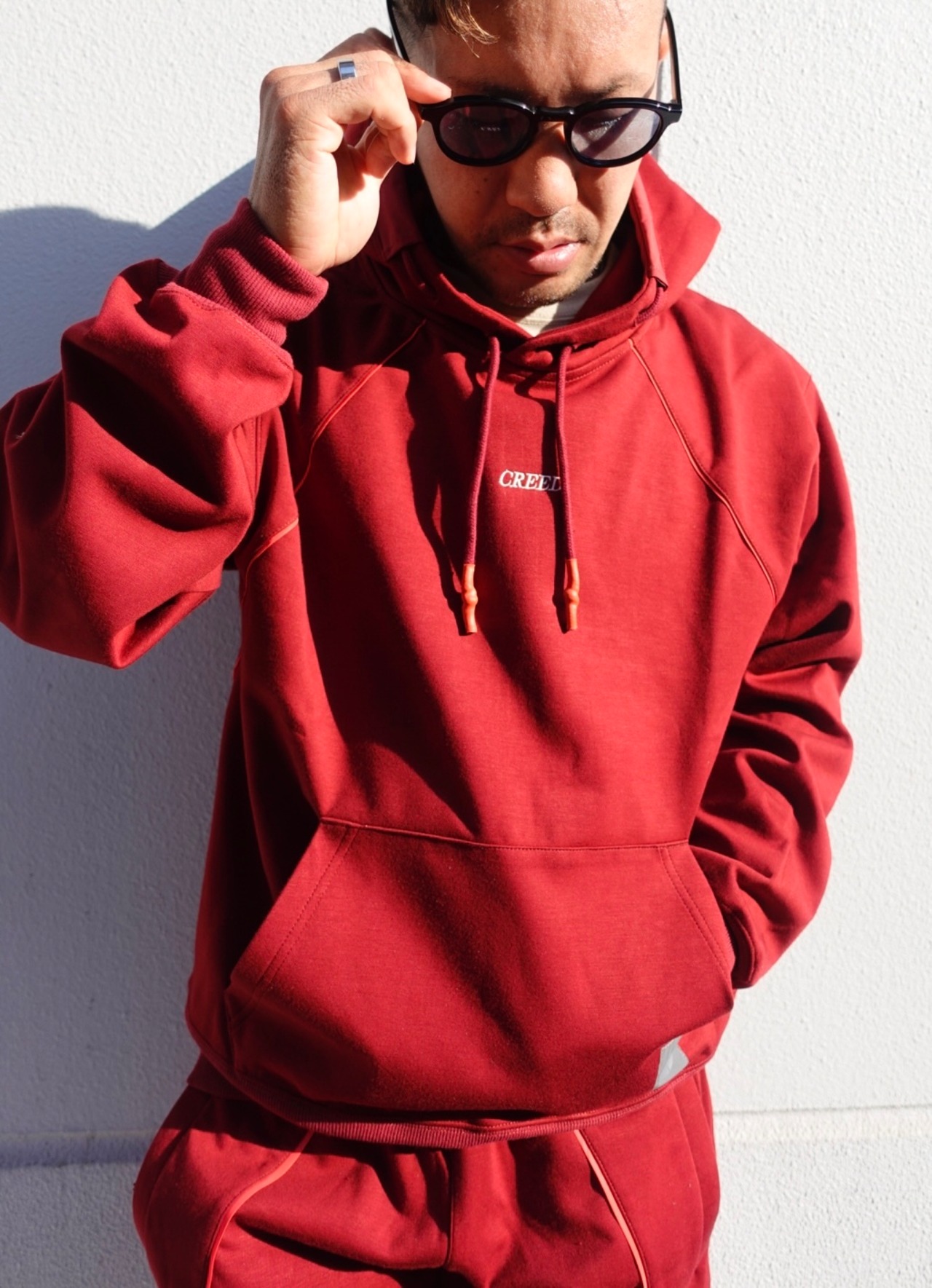 《CREED》 Hoodie / Burgundy