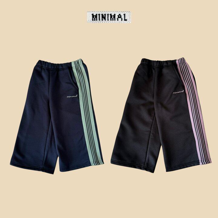 【予約】celean line track pants/MINIMAL